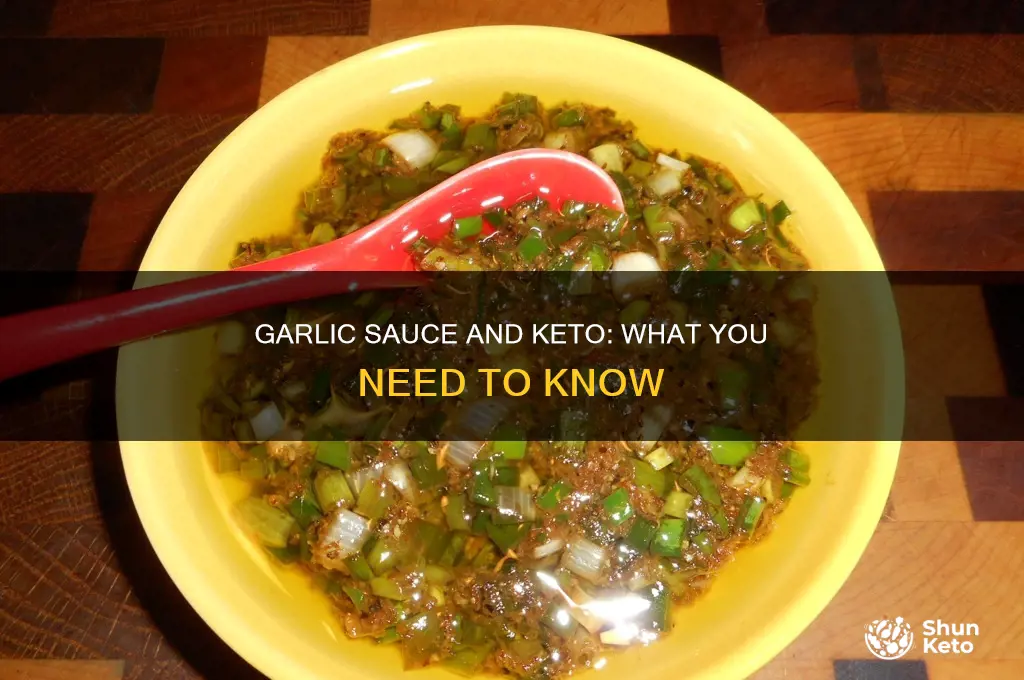 can i eat garlic sauce on keto