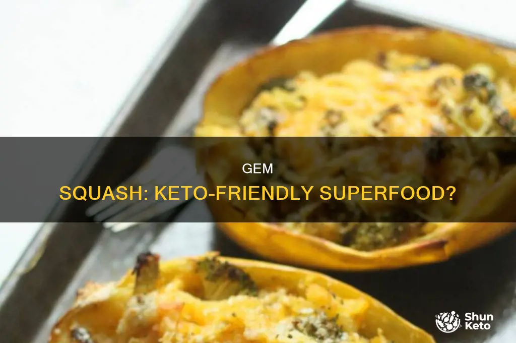 can i eat gem squash on keto