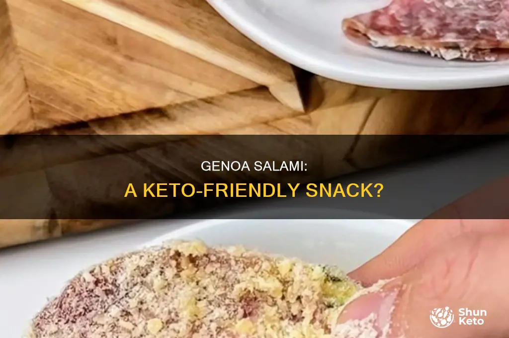can i eat genoa salami on keto