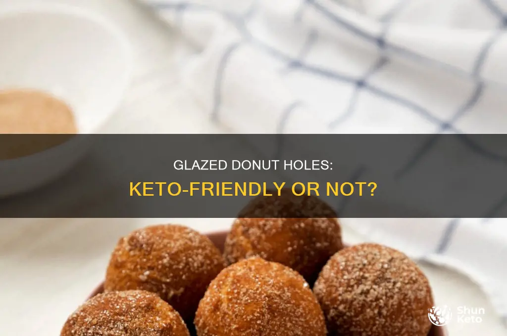 can i eat glazed donut hole on keto
