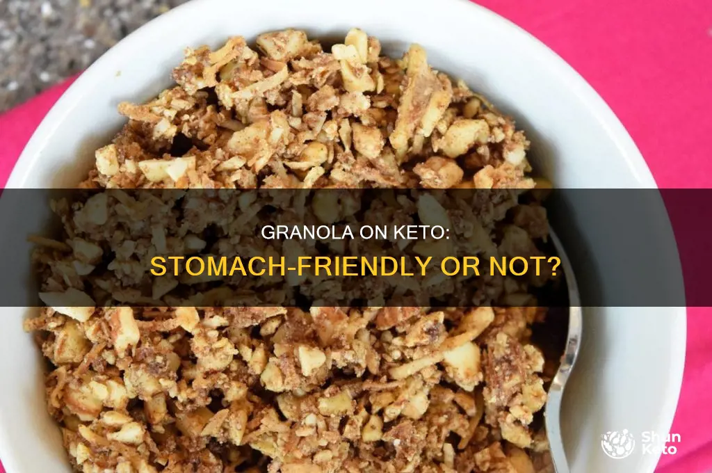 can i eat granola on keto with stomch issues
