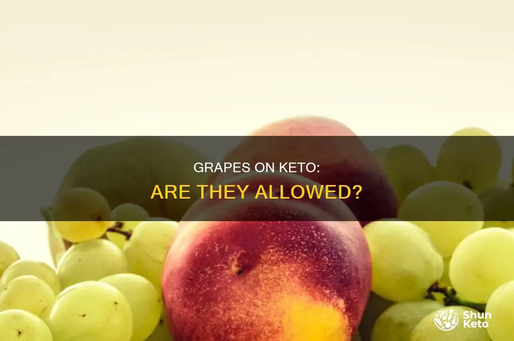can i eat grapes on ket