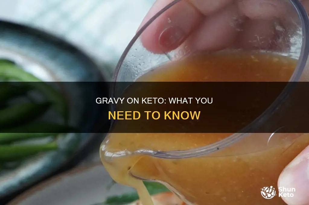 can i eat gravy on a keto diet
