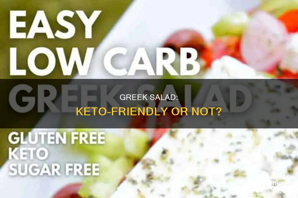 can i eat greek salad on keto
