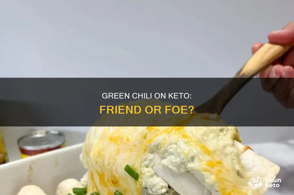 can i eat green chili on keto