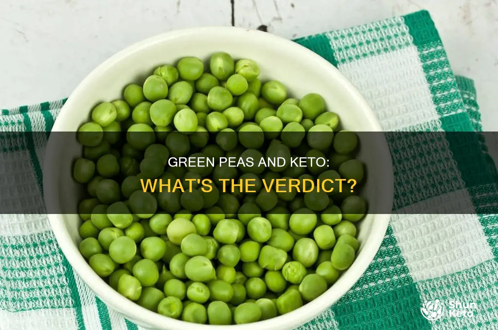 can i eat green peas on keto