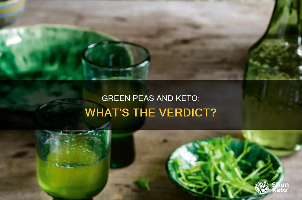 can i eat greenpeas on keto diet