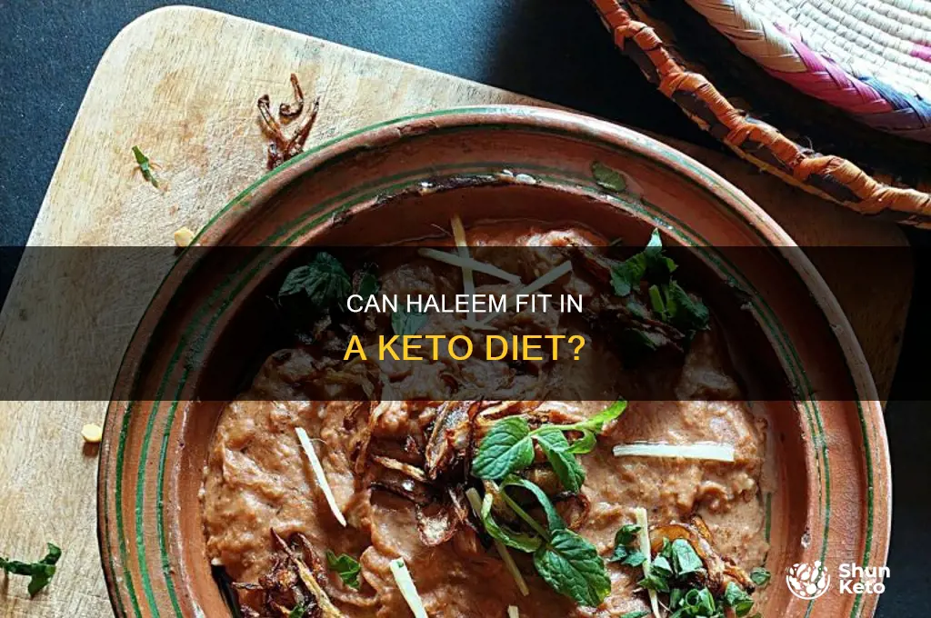 can i eat haleem in keto diet