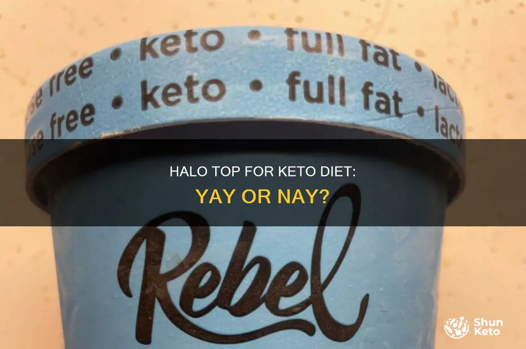 can i eat halo ice cream on a keto diet