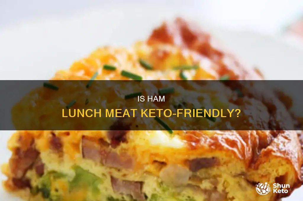 can i eat ham lunch meat on keto diet