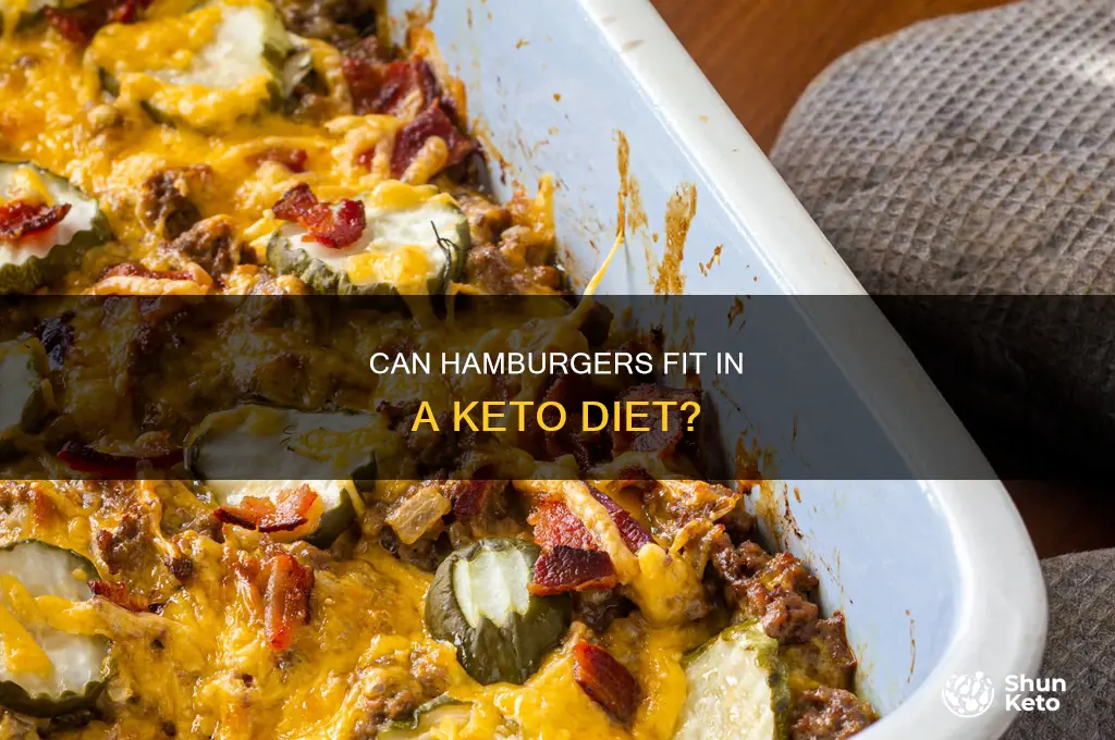 can i eat hamburger on a keto diet