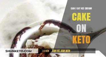 How to Indulge in Ice Cream Cake While on Keto