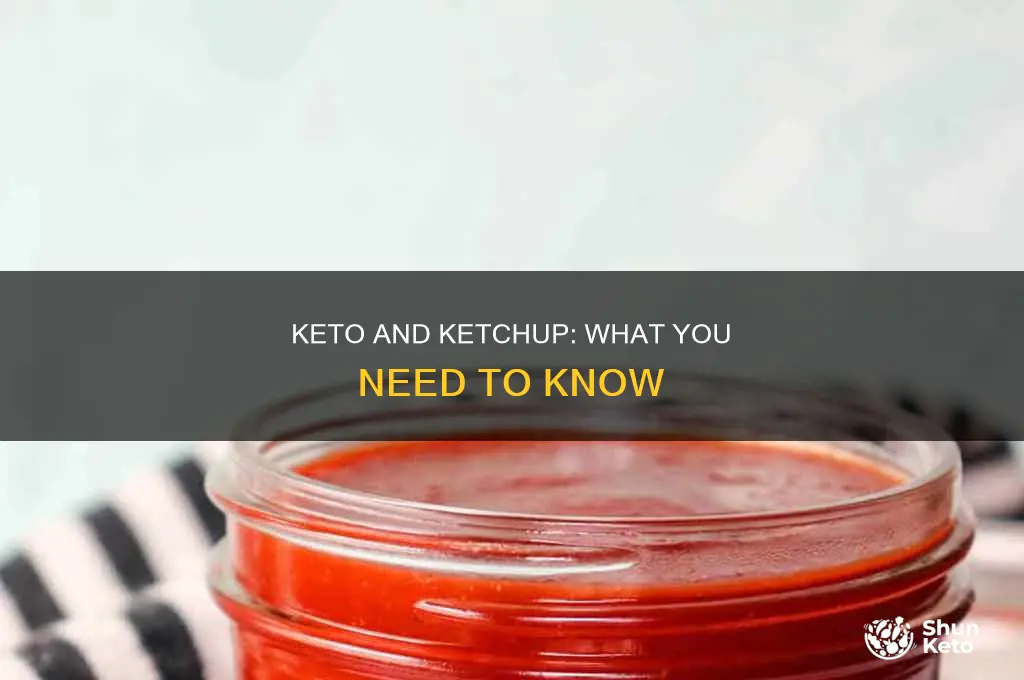 can i eat ketchup on keto