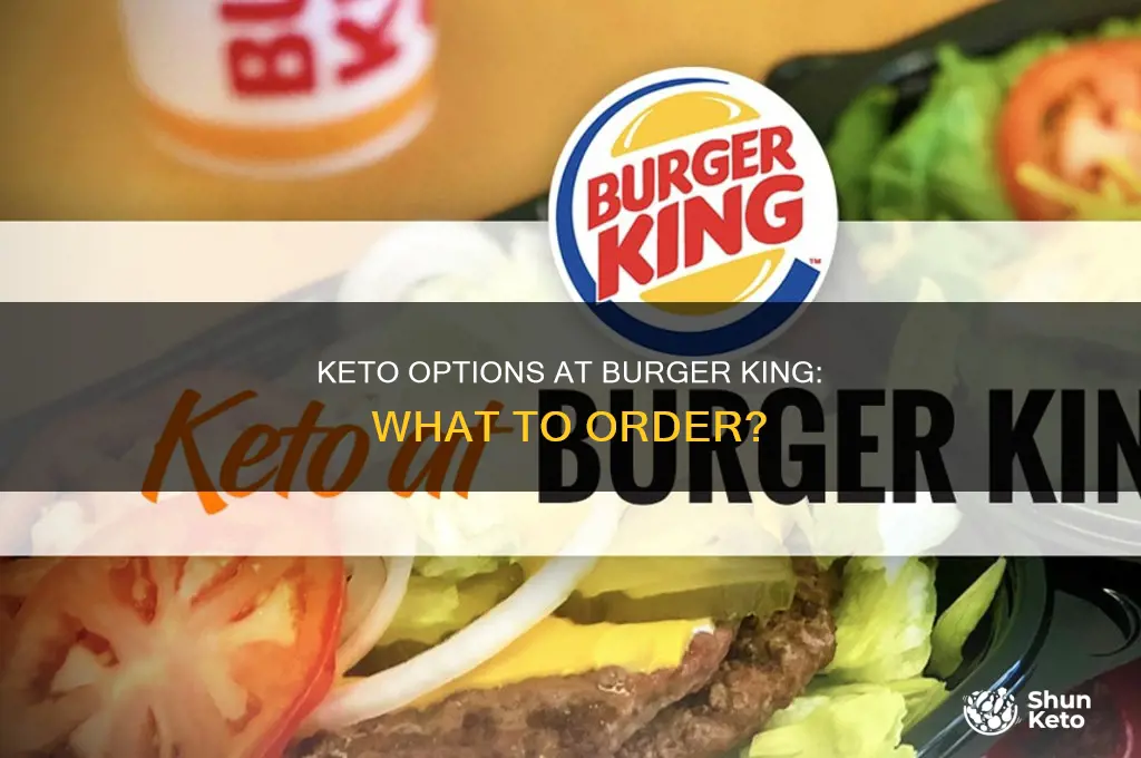 can i eat keto at burger king