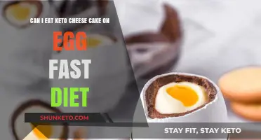 Cheese Cake and Egg Fast: Keto-Friendly?