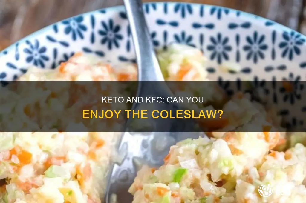 can i eat kfc coleslaw on keto