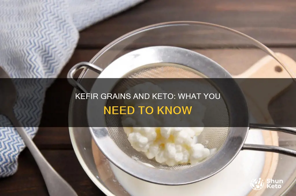 can i eat live kefir grains on keto diet