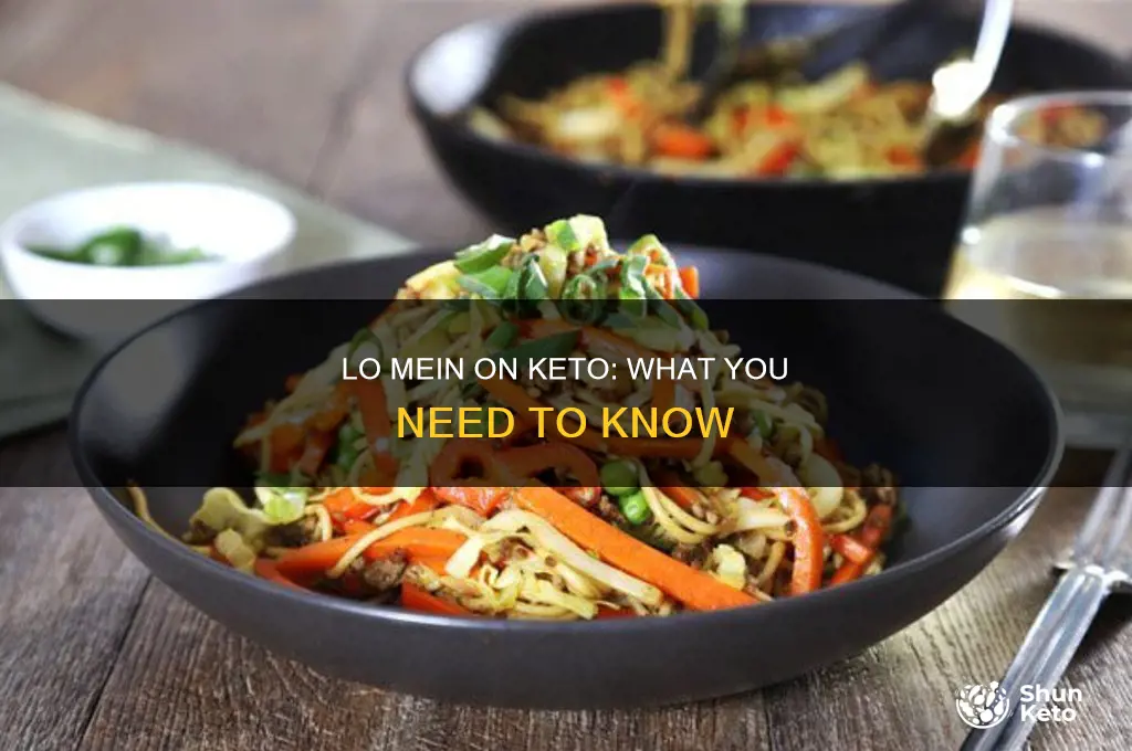 can i eat lo mein on keto