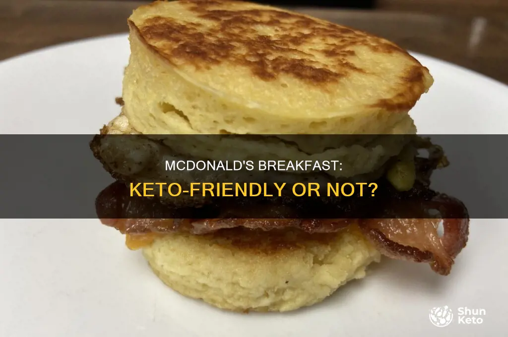 can i eat mcdonalds breakfast on keto