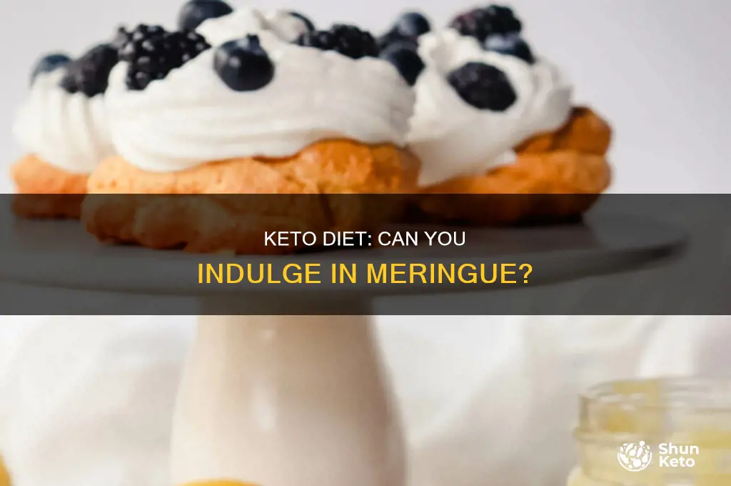 can i eat meringue on keto diet