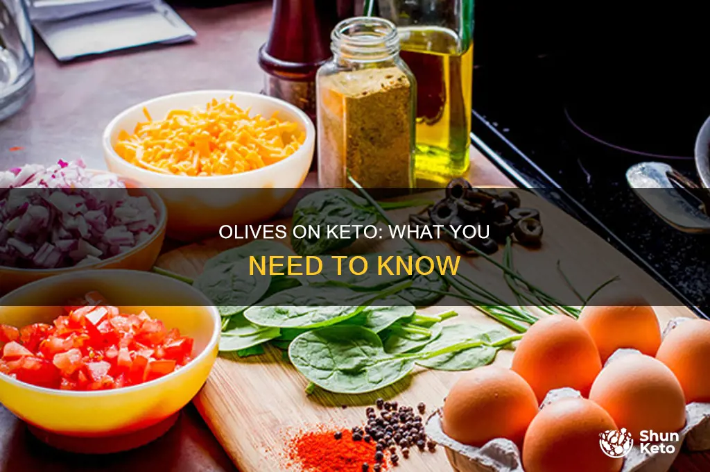 can i eat olives on keto