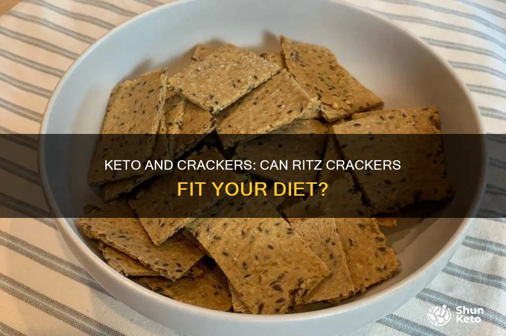 can i eat one ritz cracker keto
