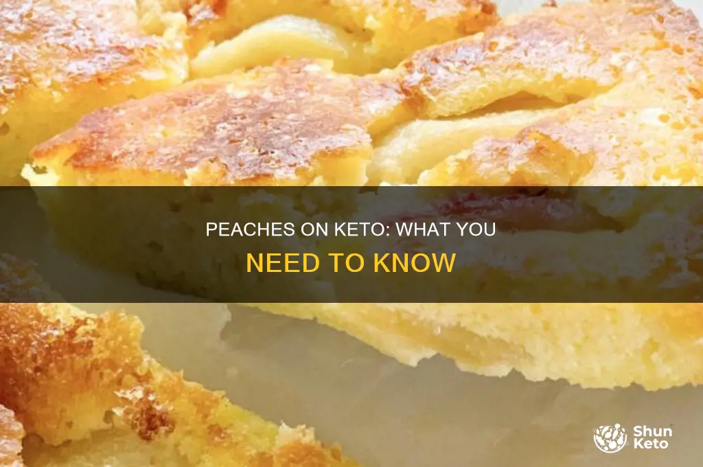 can i eat peaches on keto
