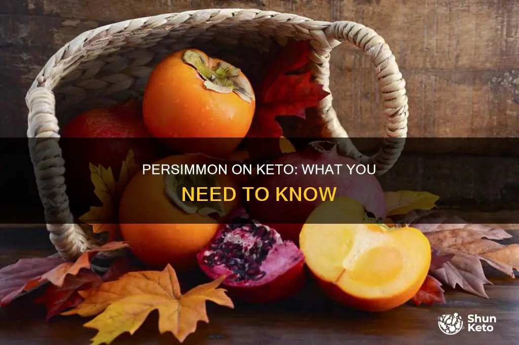 can i eat persimmon on keto