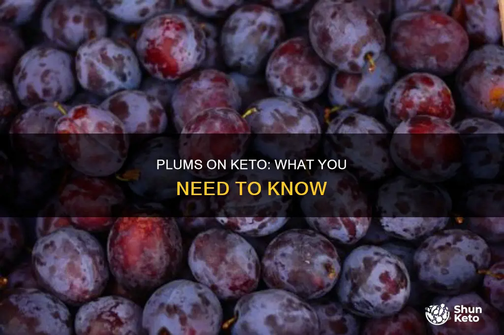 can i eat plum on keto