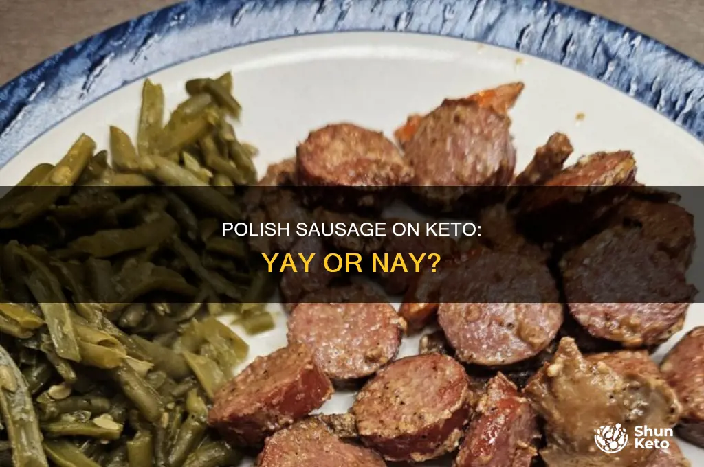 can i eat polish sausage on keto