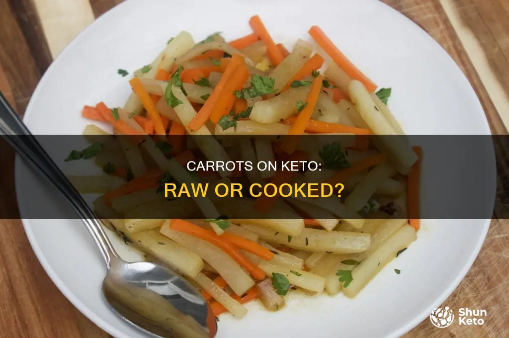 can i eat raw carrots on keto