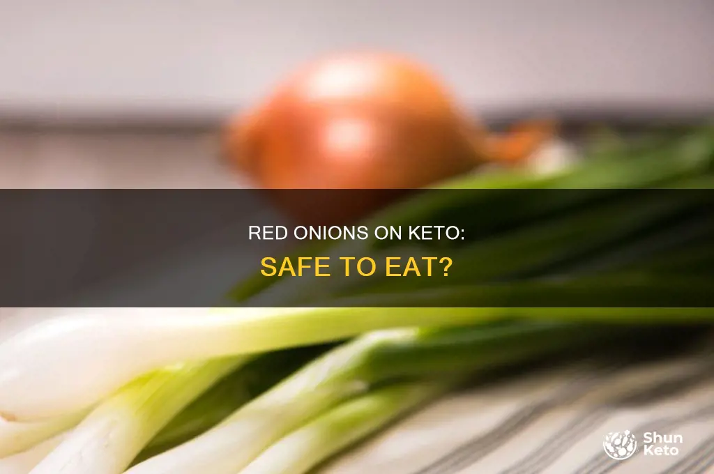 can i eat red onion on keto