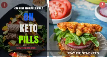 Keto Pills: Can I Still Eat Regularly?