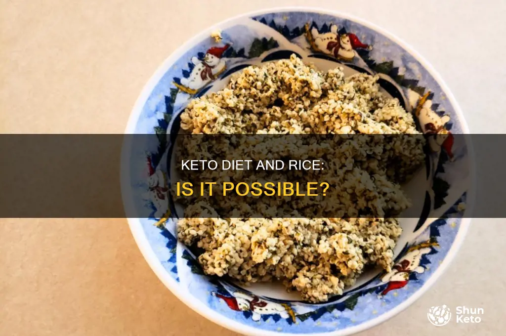 can i eat rice on the keto diet