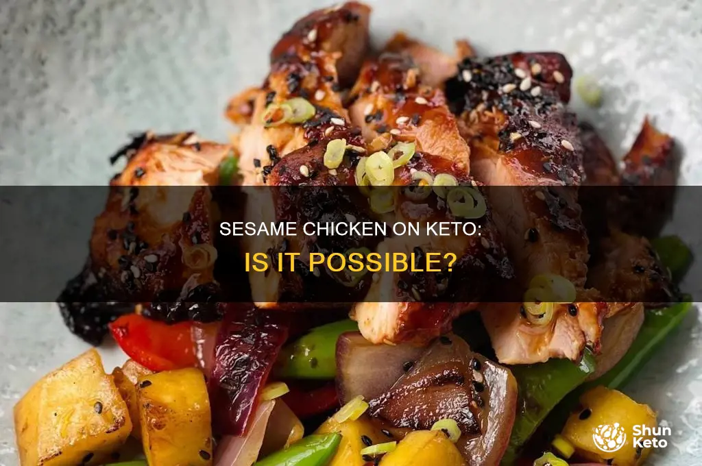 can i eat sesame chicken on keto