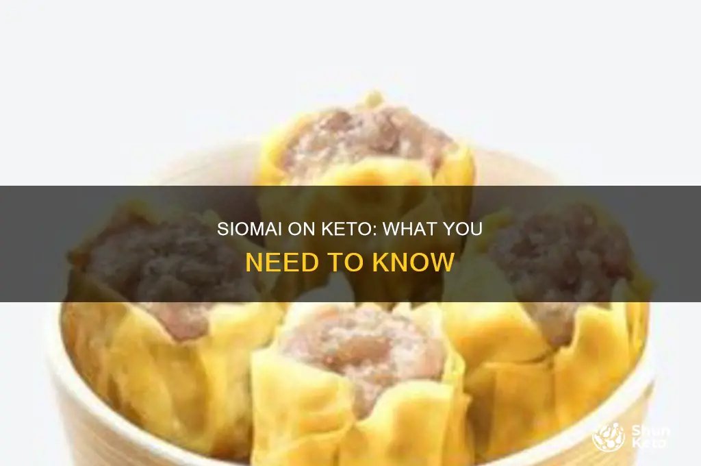 can i eat siomai on keto diet