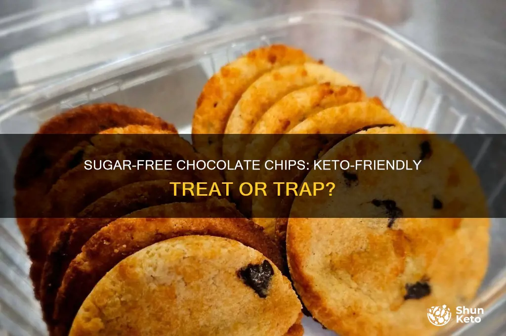 can i eat sugar free chocolate chips on keto