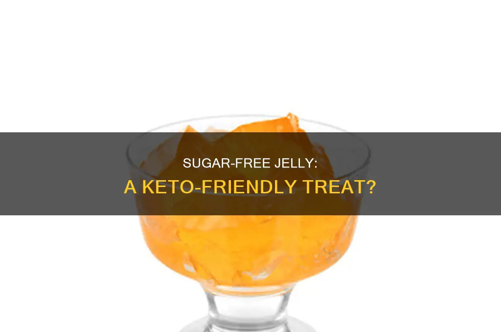 can i eat sugar free jelly on keto