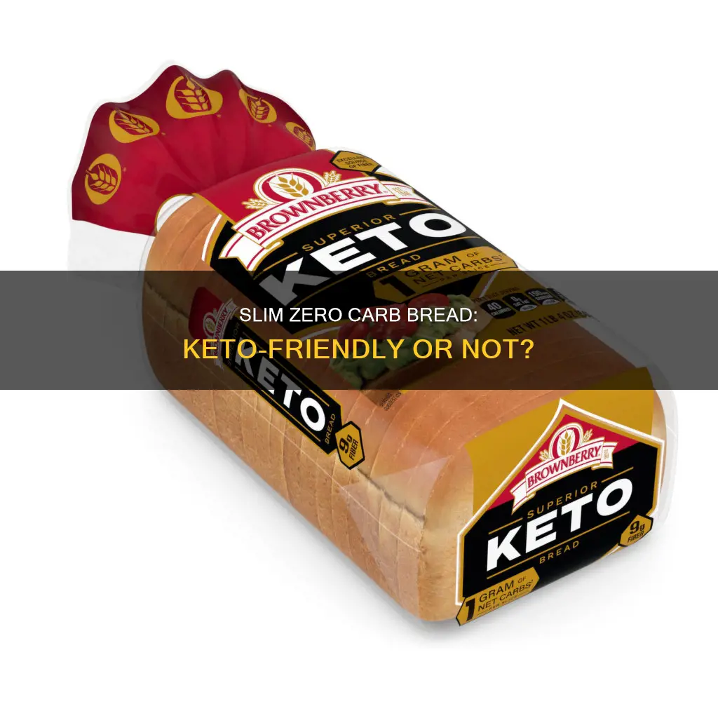 can i eat thin slim zero carb bread on keto