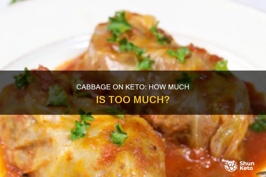can i eat too much cabbage on keto