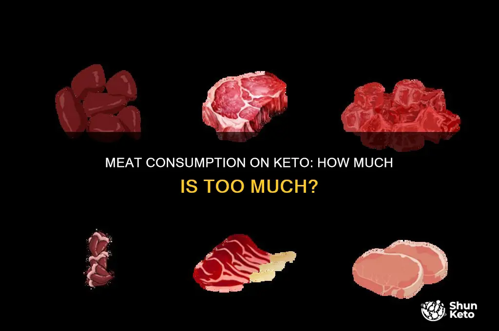 can i eat too much meat on a keto diet