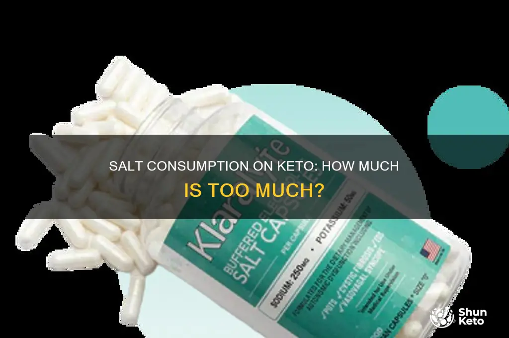 can i eat too much salt on keto