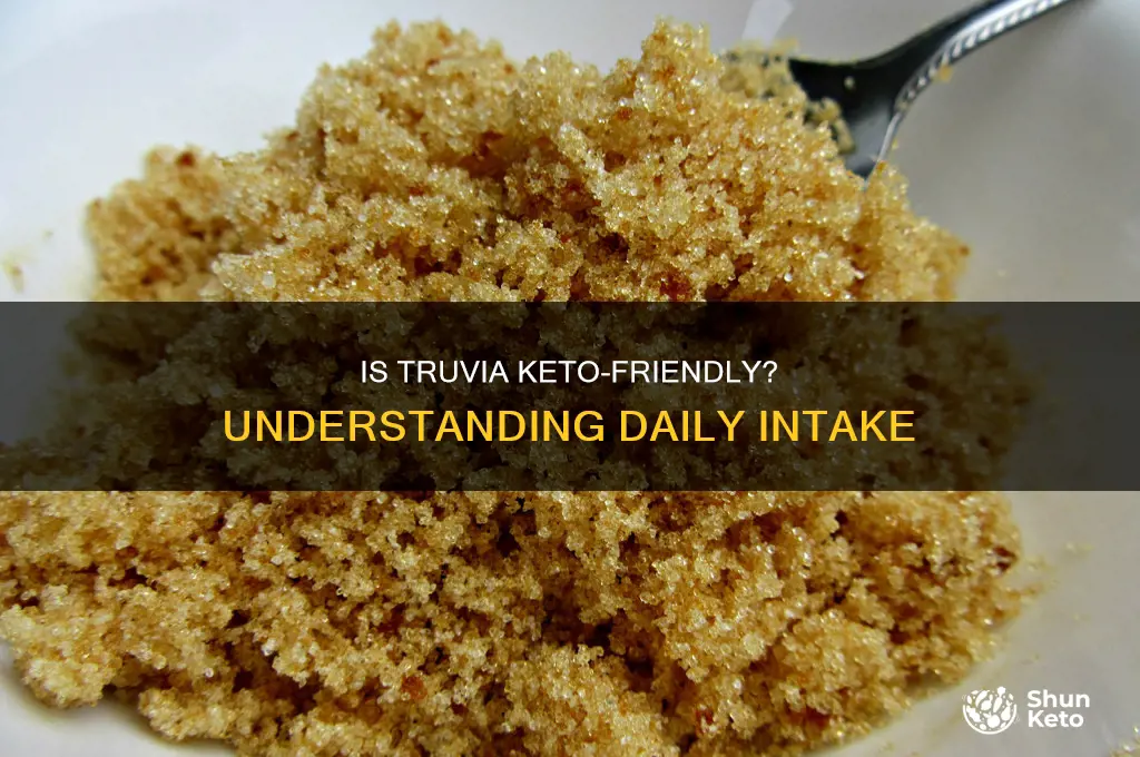 can i eat truvia everyday on keto