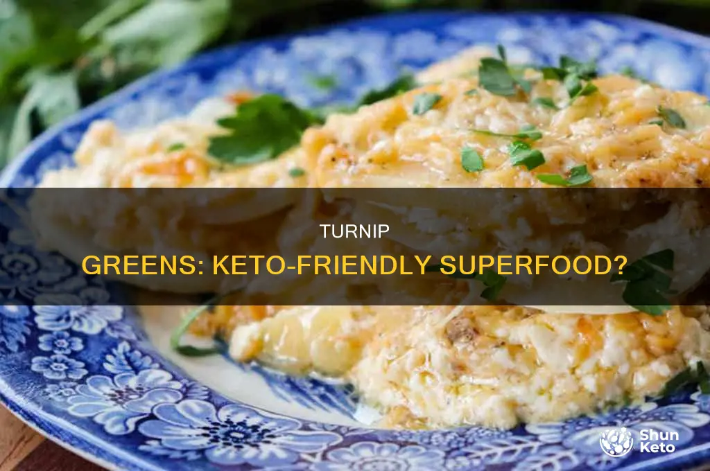 can i eat turnip greens on keto