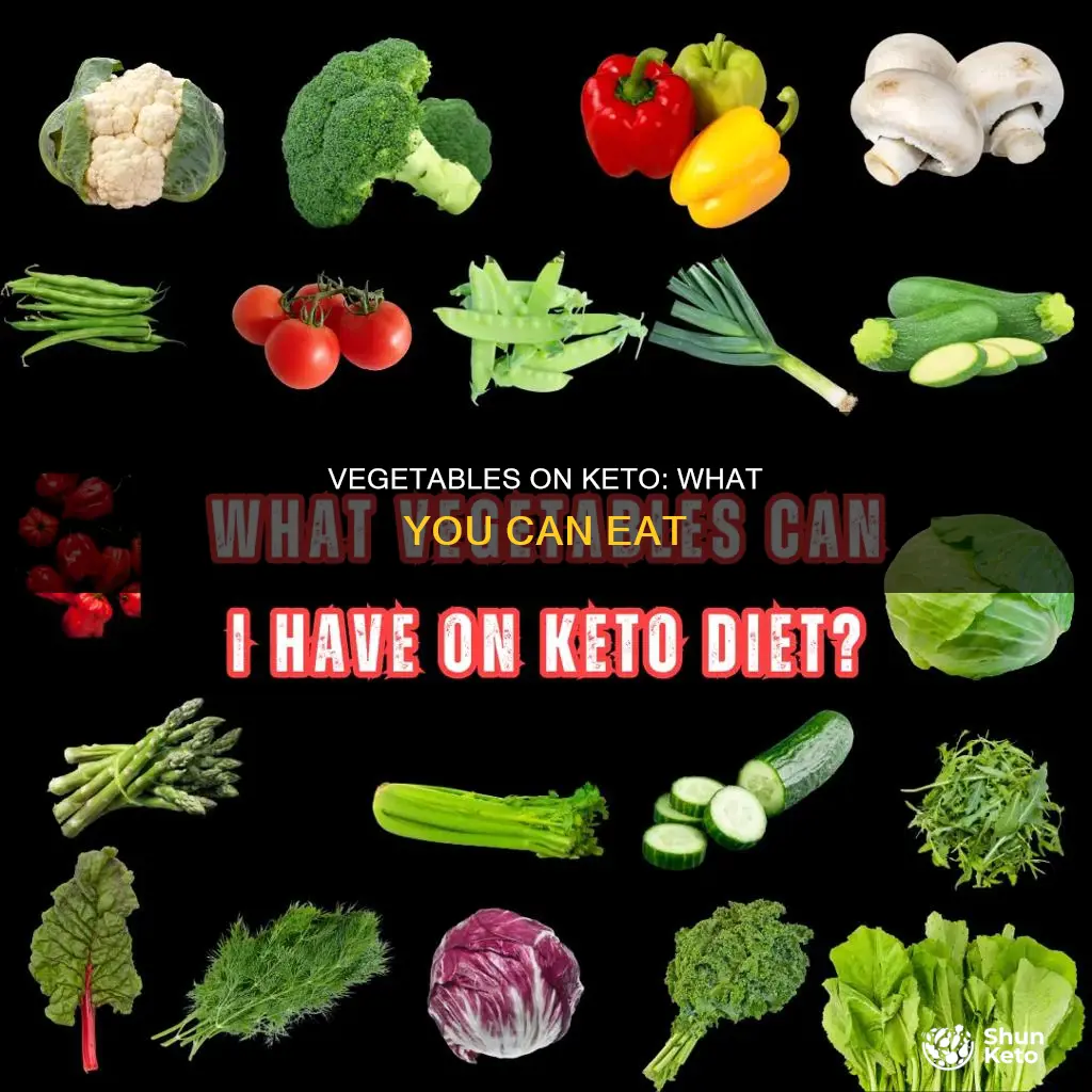 can i eat vegetables on a keto diet