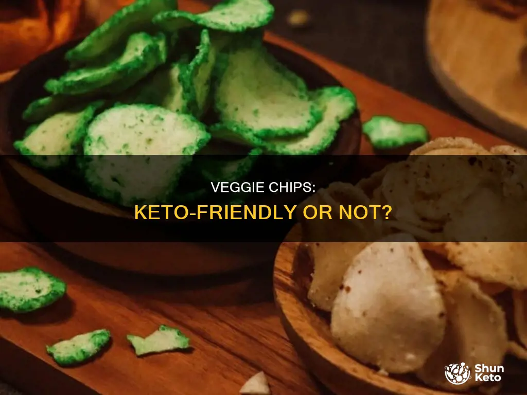 can i eat veggie chips on keto