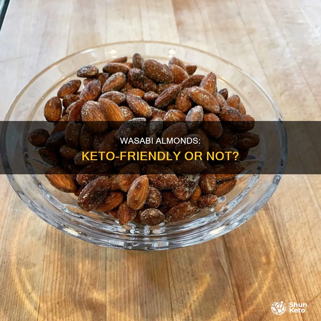 can i eat wasabi almonds on keto