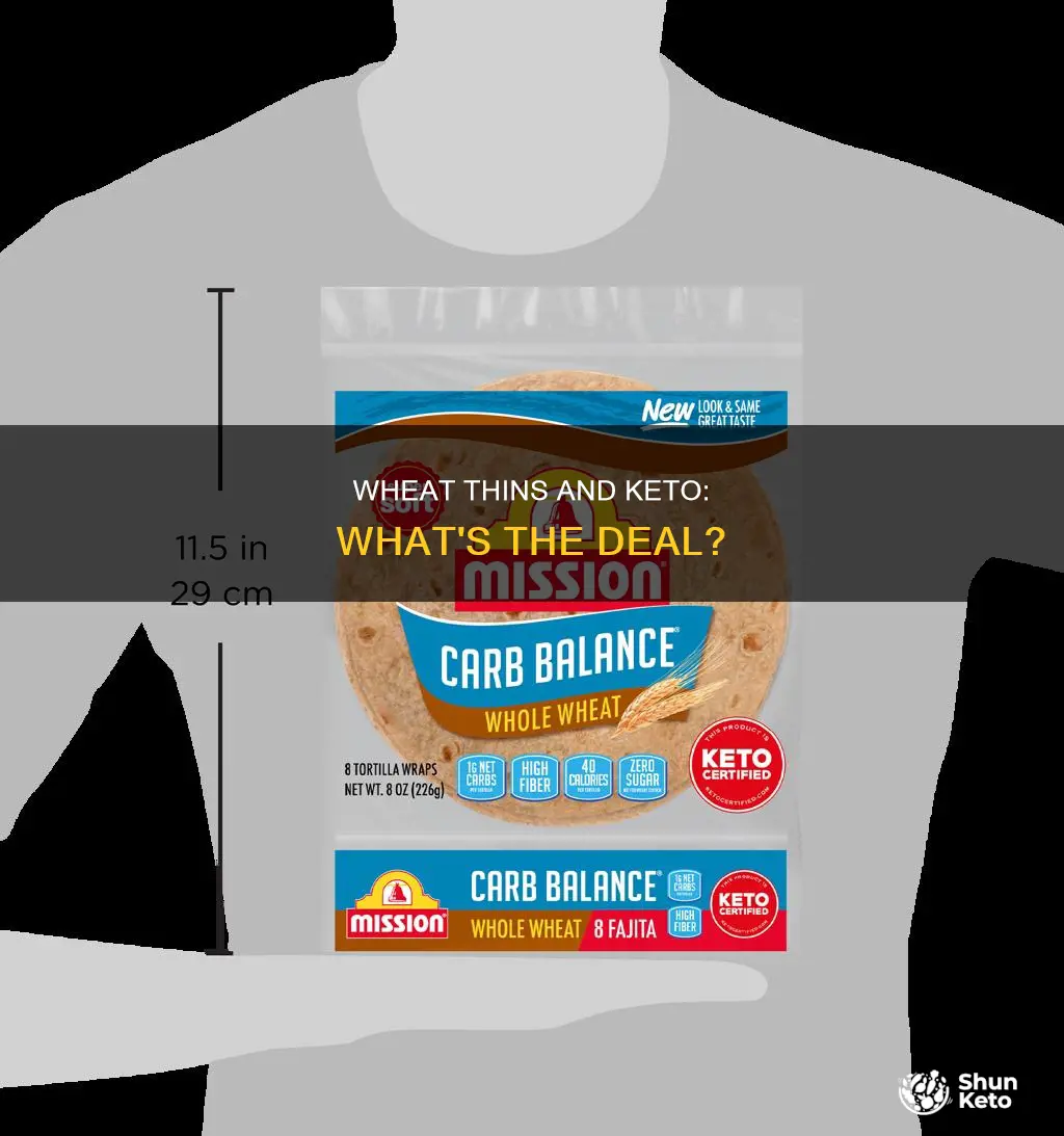 can i eat wheat thins on keto