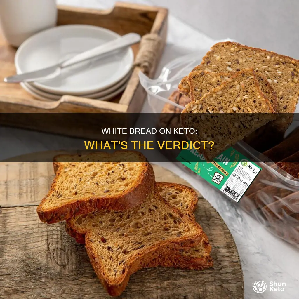 can i eat white bread on keto