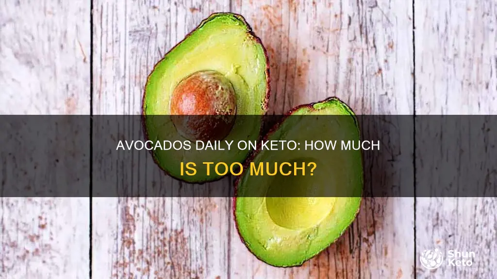 can i eat whole avocado a day on keto